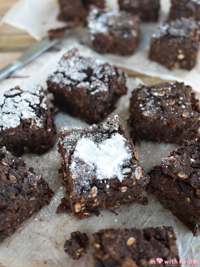 Chewy chocolate brownies